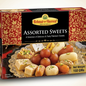 ASSORTED SWEETS RECTANGLE BOX – 150 GMs
