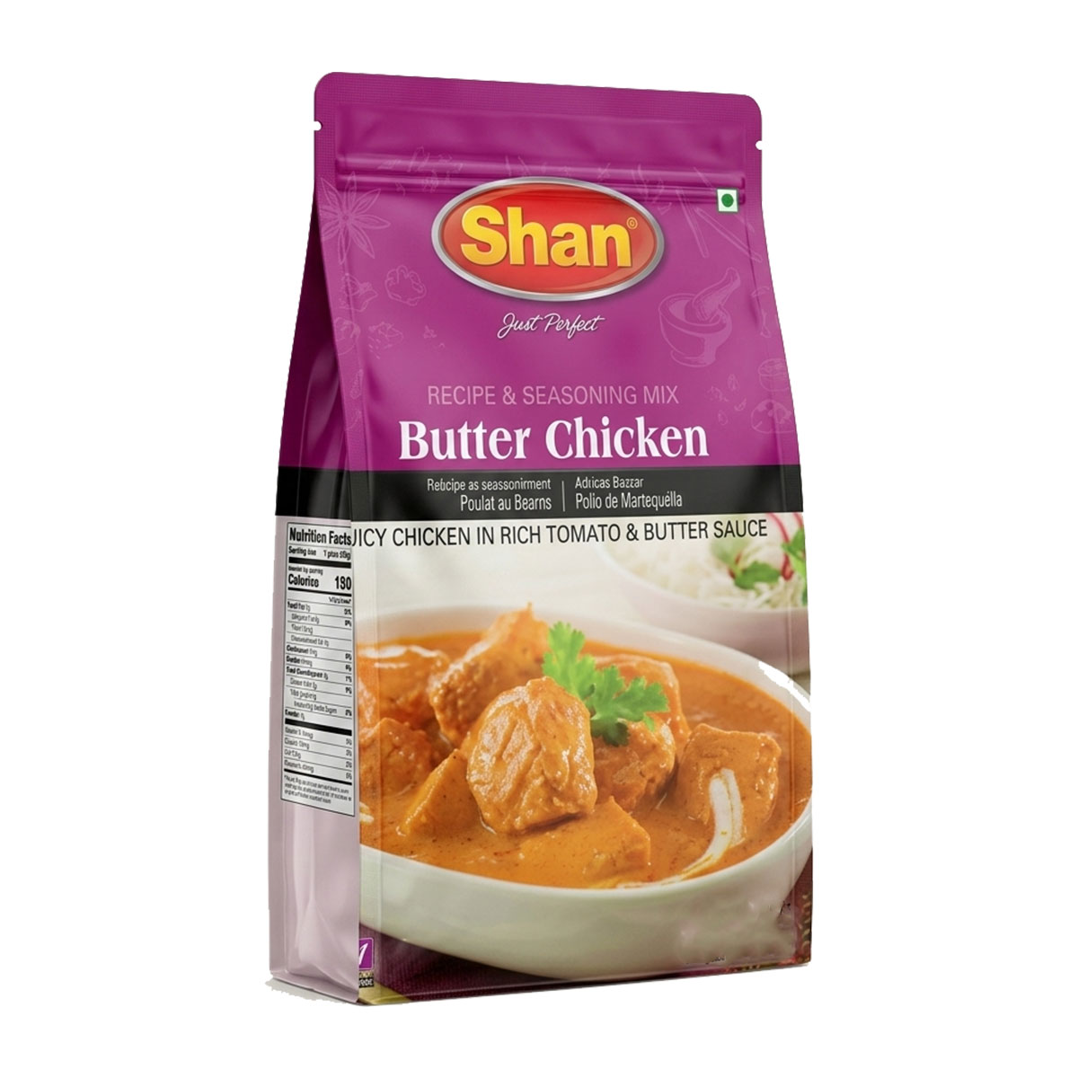 SHAN BUTTER CHICKEN MASALA 1KG X10 (USA)