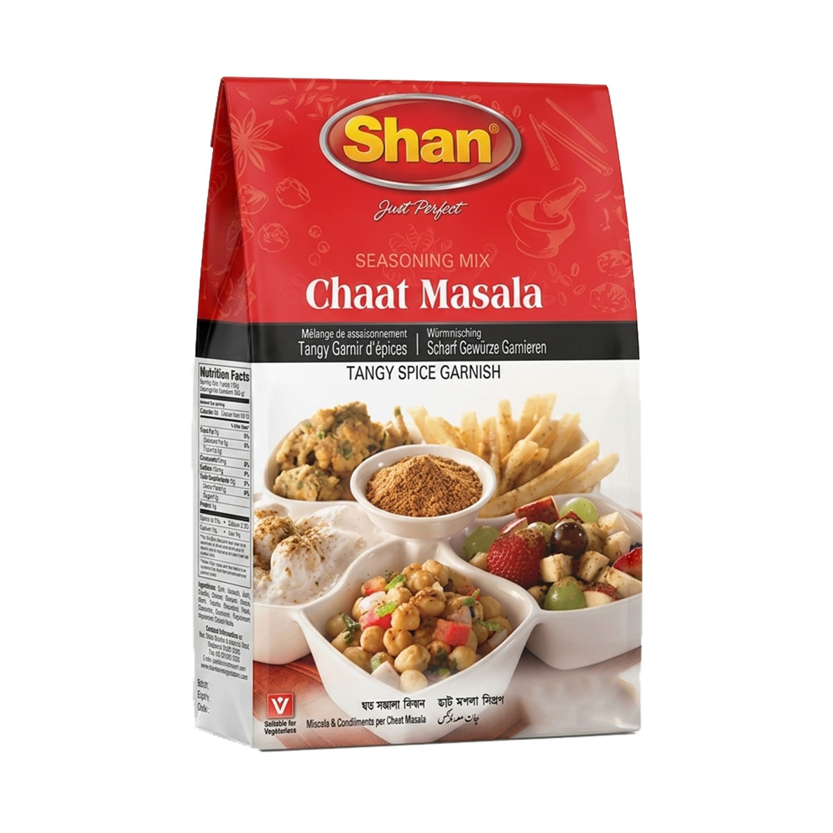 SHAN CHAAT MASALA 1KG X10 (USA)