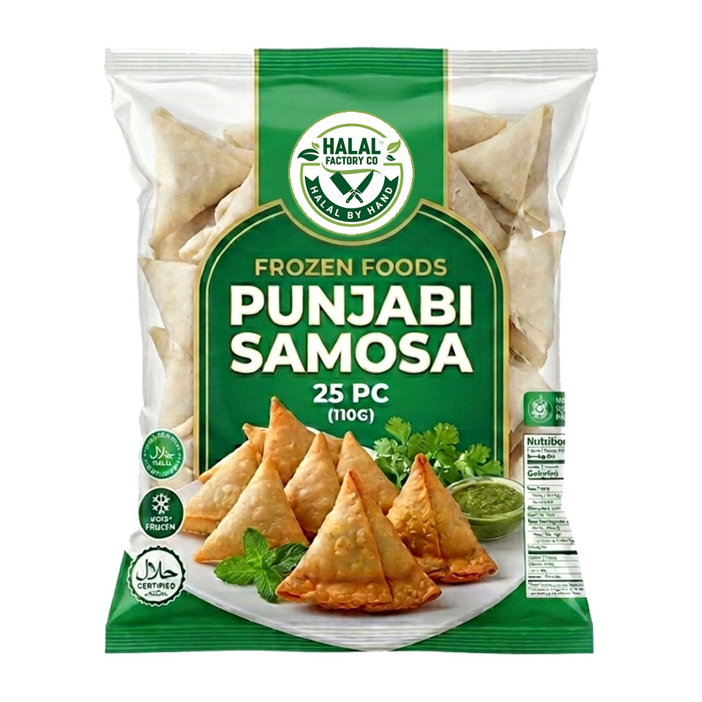 25 PC PUNJABI SAMOSA (110G) – 1CASE=4X25=100PCS