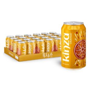 CSD CAN KINZA ORANGE – 320ML X 24 PSC