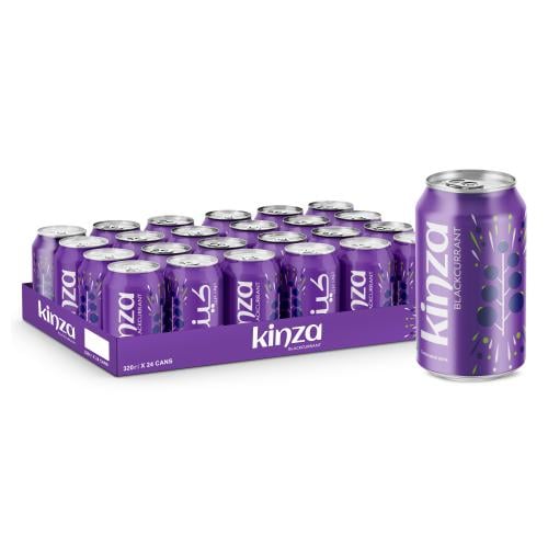 CSD CAN KINZA BLACKCURRANT – 320ML X 24 PSC
